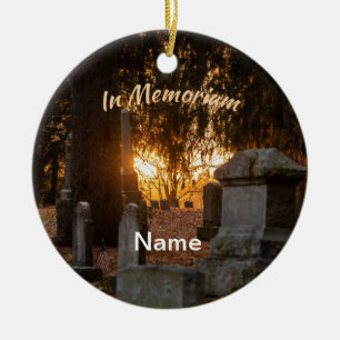 Décoration En Céramique Dans le coucher du soleil de Memoriam