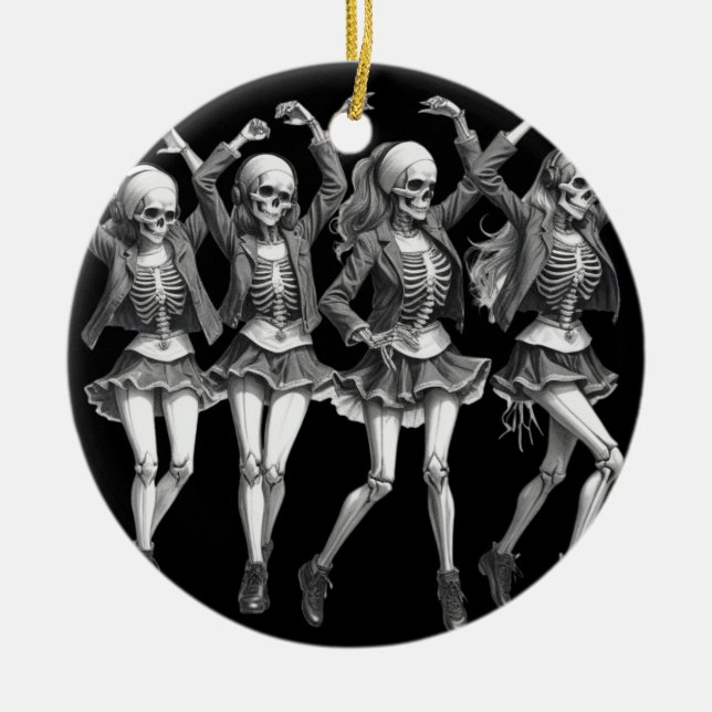 Décoration En Céramique Danse des femmes mortes (Devant)