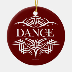 Décoration En Céramique Danse tribale (plaine)