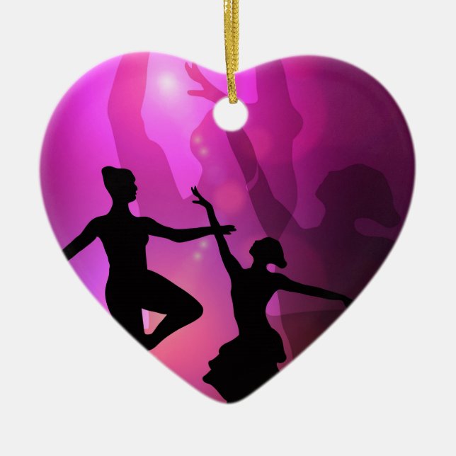 Décoration En Céramique Danseurs de ballet (Devant)