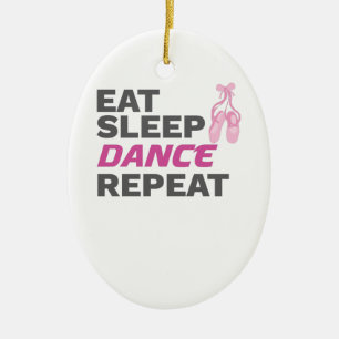 Décoration En Céramique Danseuse pour danser Enseignant Manger Dormir Dans
