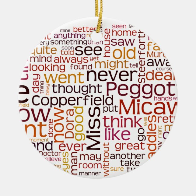 Décoration En Céramique David Copperfield (Devant)