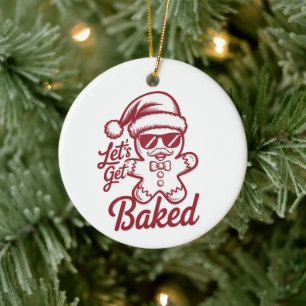 Décoration En Céramique Débarrassons-Nous des Snarky Noël Sarcastique Drôl