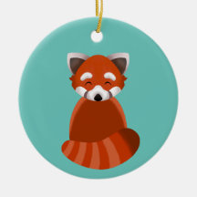 Décor à plat Red Panda