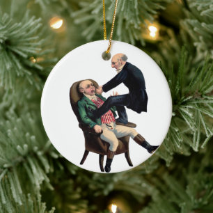 Décoration En Céramique Décor de Noël du bureau dentaire