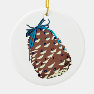 Décoration En Céramique Décor De Vacances Pine Cones
