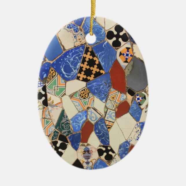 Décoration En Céramique Décor en mosaïque (Devant)