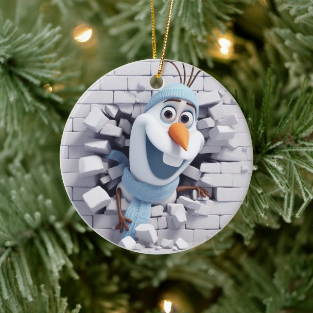 Décoration En Céramique Décor Snowman (Arbre)
