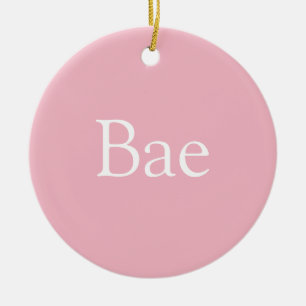 Décoration En Céramique Définition de Pink Bae Femme Mariée Petite amie