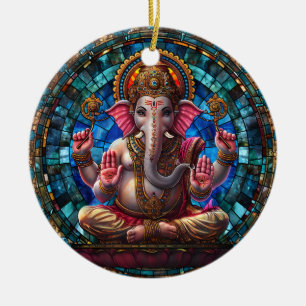 Décoration En Céramique Déité hindoue spirituelle Porte - clé religieuse H