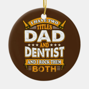 Décoration En Céramique Dentiste Bouche Docteur Hygiène bucale Dentaire Pè