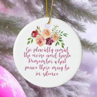 Desiderata Poème Méditation pacifique