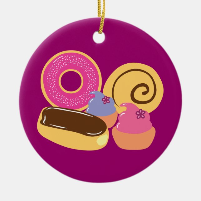 Décoration En Céramique Desserts tellement doux (Devant)