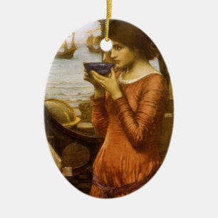 Décoration En Céramique Destin par John William Waterhouse