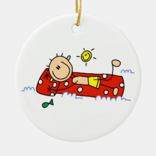 Décoration En Céramique Détente sur le matelas d'air