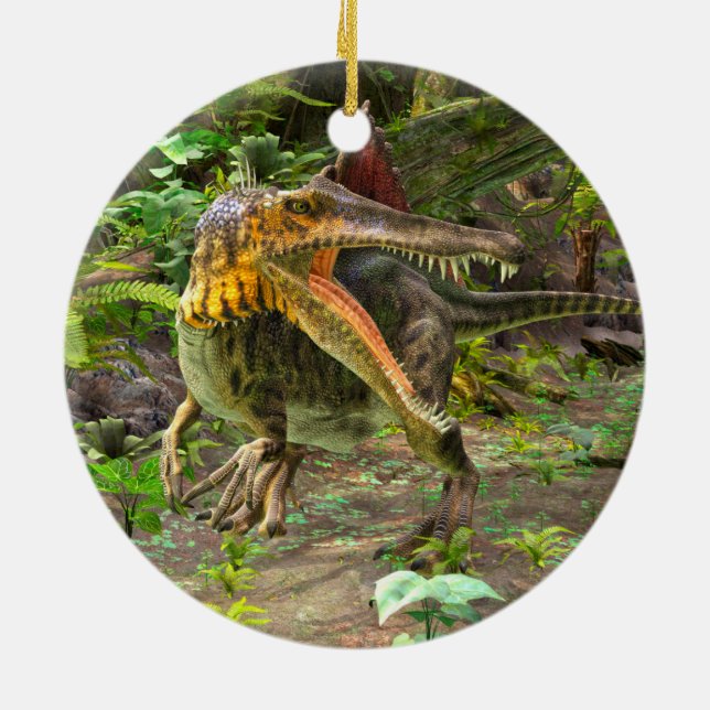 Décoration En Céramique Dinosaure Spinosaurus (Dos)
