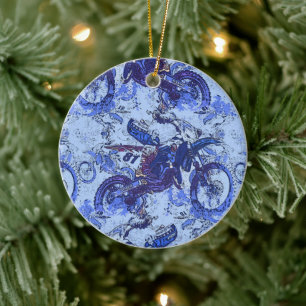 Décoration En Céramique Dirt-Bike Heaven - Motocross Racers