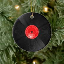 Disque Vinyle Vintage - Noël pour les Amoureux de