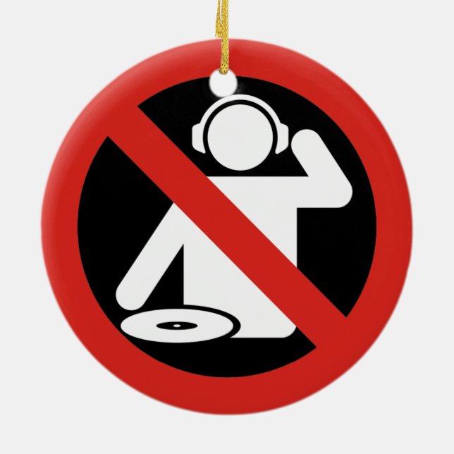 DÉCORATION EN CÉRAMIQUE DJ (Dos)