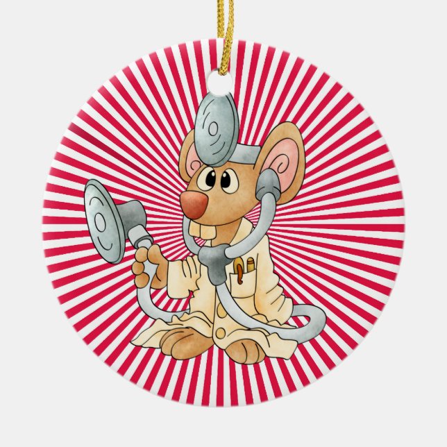 Décoration En Céramique Docteur - SRF (Devant)