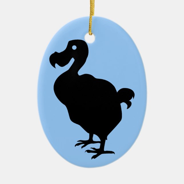 Décoration En Céramique Dodo Silhouette (Devant)