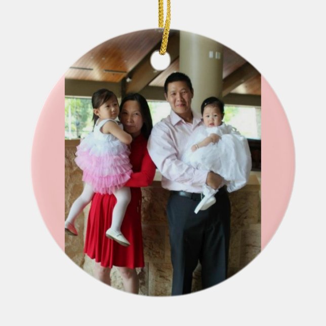 Décoration En Céramique Dominique et famille (Devant)