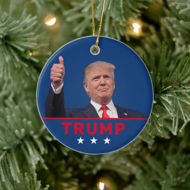 Décoration En Céramique Donald Trump 2024 (Arbre)