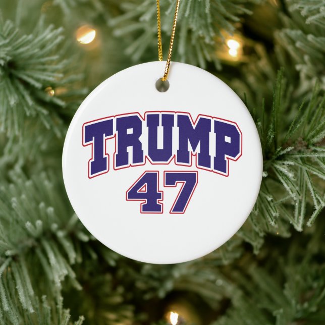 Décoration En Céramique Donald Trump 47 (Arbre)