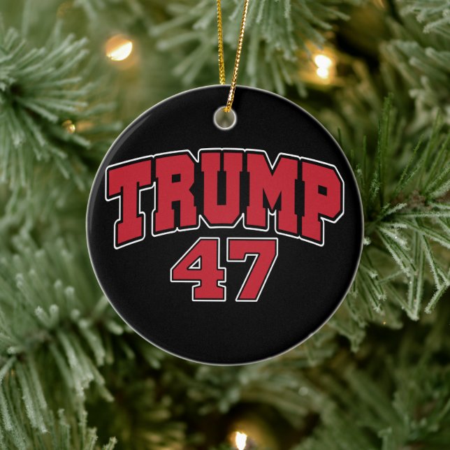 Décoration En Céramique Donald Trump 47 (Arbre)