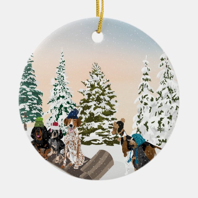 Décoration En Céramique Dormir à la coque (Devant)