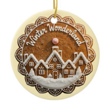 Doux Noël | Village de pain d'épice au beurre