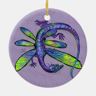 Décoration En Céramique Dragonfly