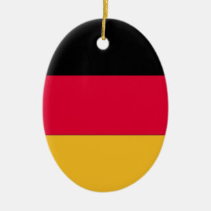 Décoration En Céramique Drapeau allemand