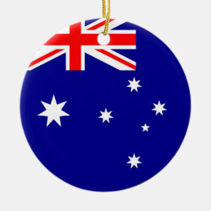 Décoration En Céramique Drapeau Australie