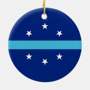 Décoration En Céramique Drapeau d'Anaheim (Californie, USA)