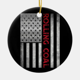 Décoration En Céramique Drapeau de charbon diesel Sweat - shirt à capuche