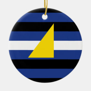 Décoration En Céramique Drapeau de la Fierté des sports nautiques