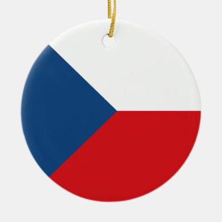 Décoration En Céramique Drapeau de la République tchèque