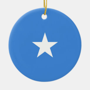 Décoration En Céramique Drapeau de Somalie