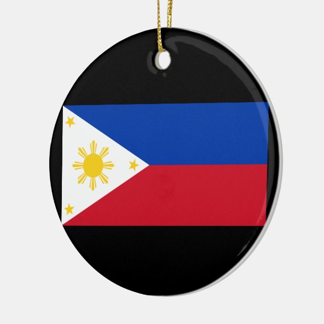 Décoration En Céramique Drapeau des Philippines (Gauche)