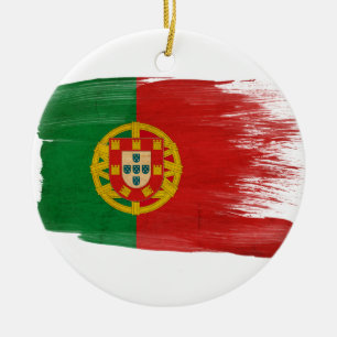Décoration En Céramique Drapeau du Portugal