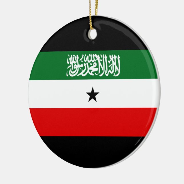Décoration En Céramique Drapeau du Somaliland (Gauche)