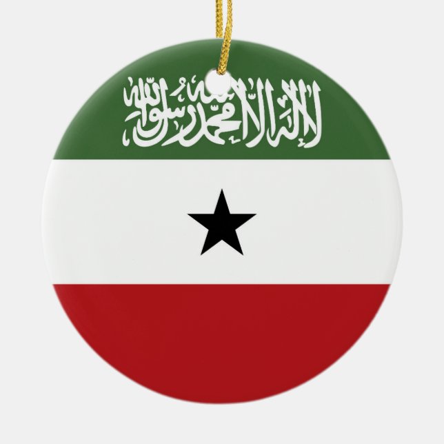 Décoration En Céramique Drapeau du Somaliland (Devant)