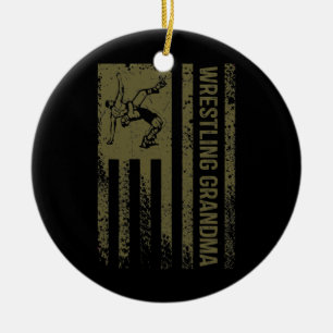 Décoration En Céramique Drapeau Vintage américain des femmes luttant cont