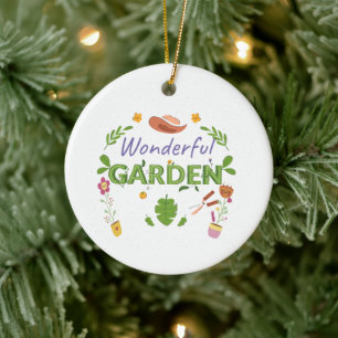 Décoration En Céramique Drôle cadeau de Plante amoureux pour les jardinièr