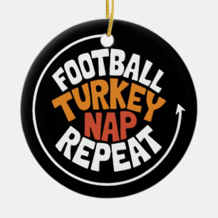 Décoration En Céramique Drôle Football Turquie Nap Répéter Hommes Femmes E