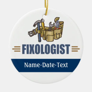 Décoration En Céramique Drôle Handyman