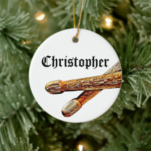 Décoration En Céramique Drummer Rock & Roll sur mesure