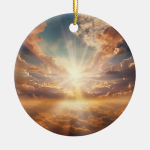 Décoration en céramique du ciel