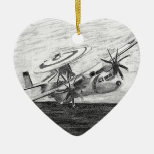 Décoration En Céramique E-2C Hawkeye (à bouchon vissable)
